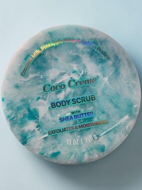Solar Flare Coco Crème  Body Scrub with Shea Butter -New Sealed
